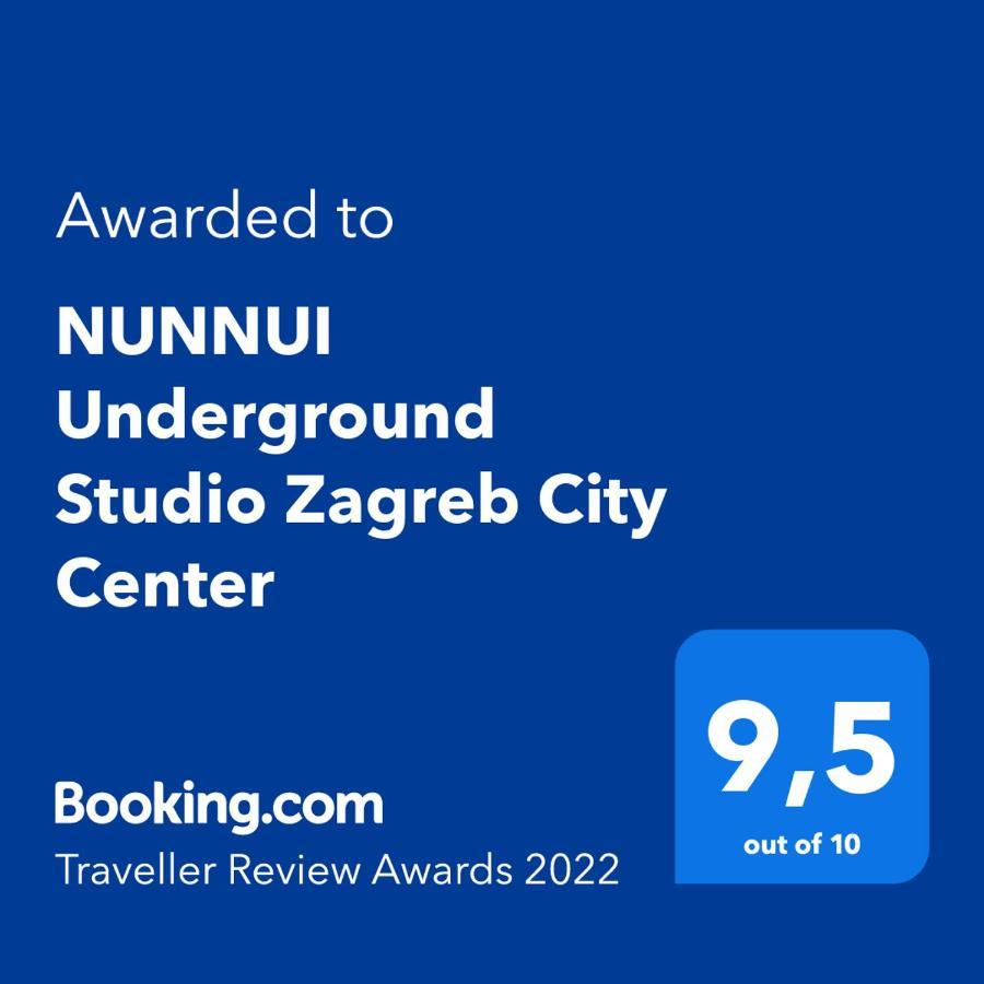Nunnui Underground Studio Zagreb City Center ภายนอก รูปภาพ